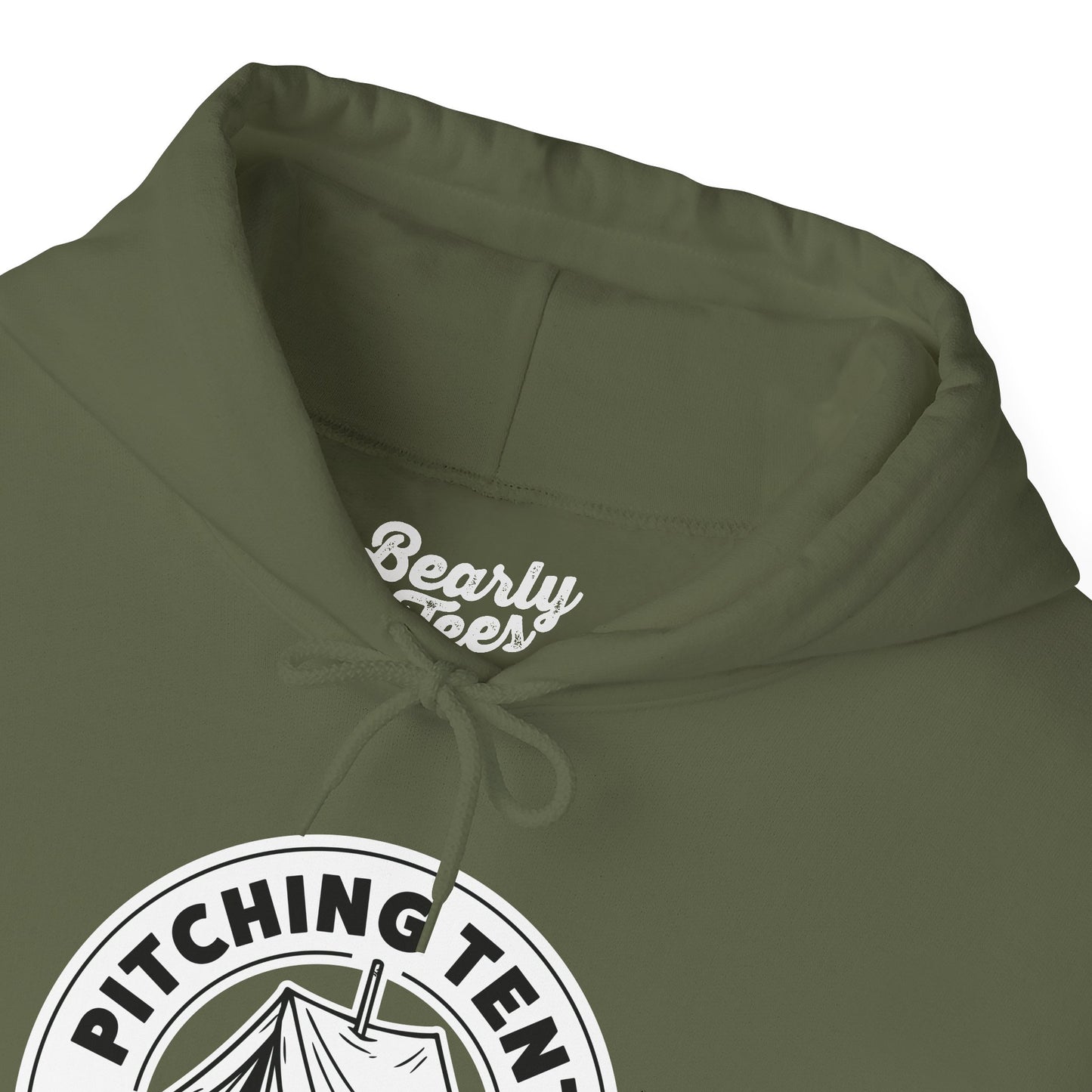 Pitching Tents for Homies Hoodie