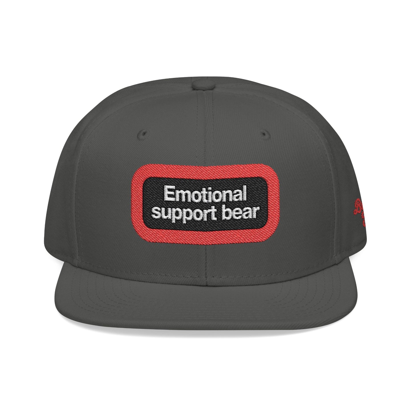 Emotional Support Bear Snapback Hat