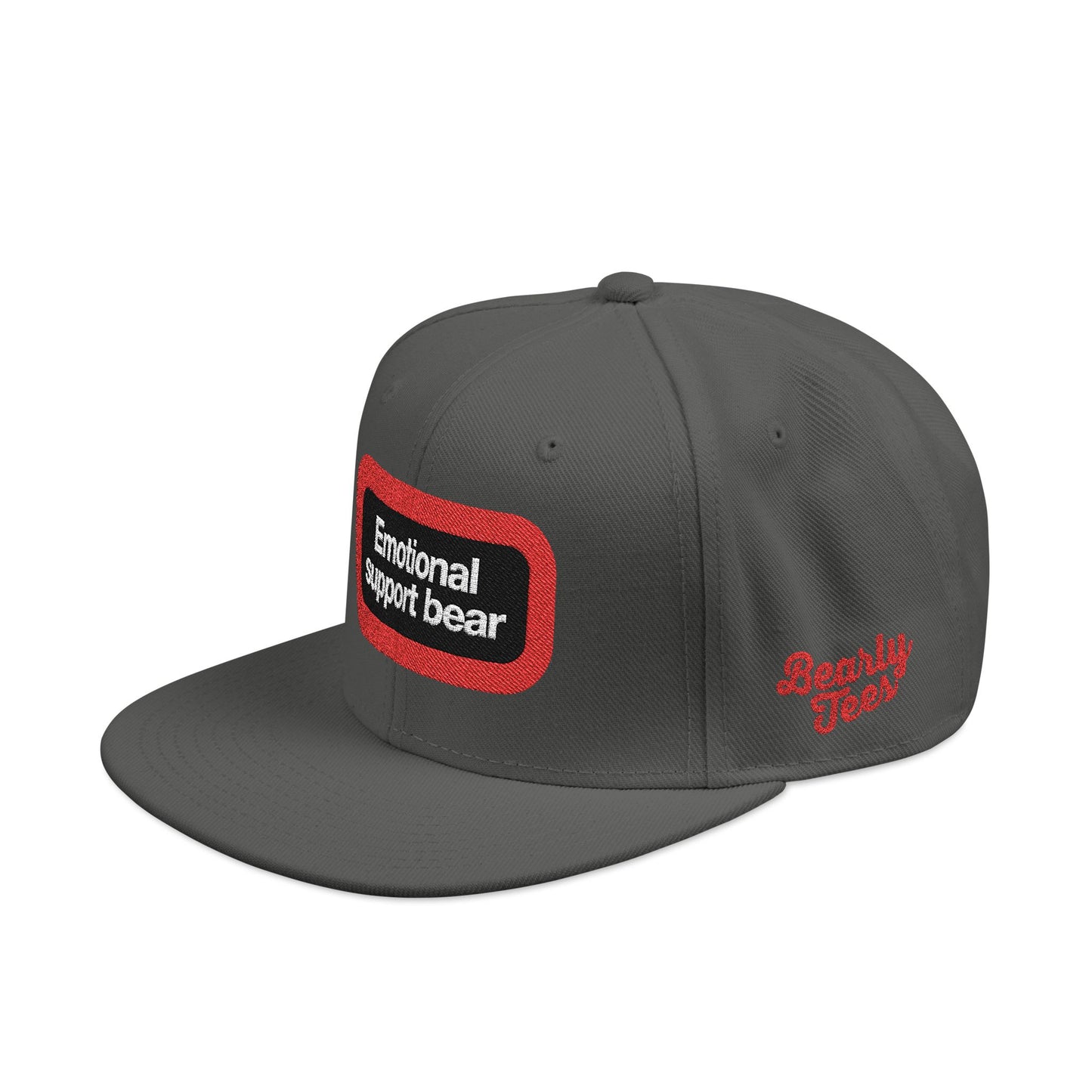 Emotional Support Bear Snapback Hat
