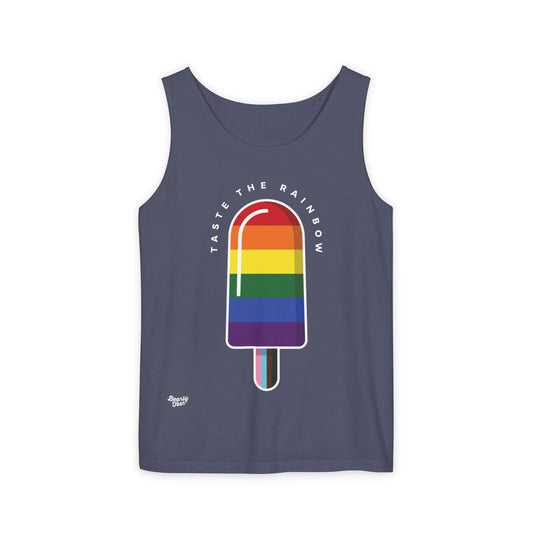 Taste the rainbow ice cream tank top