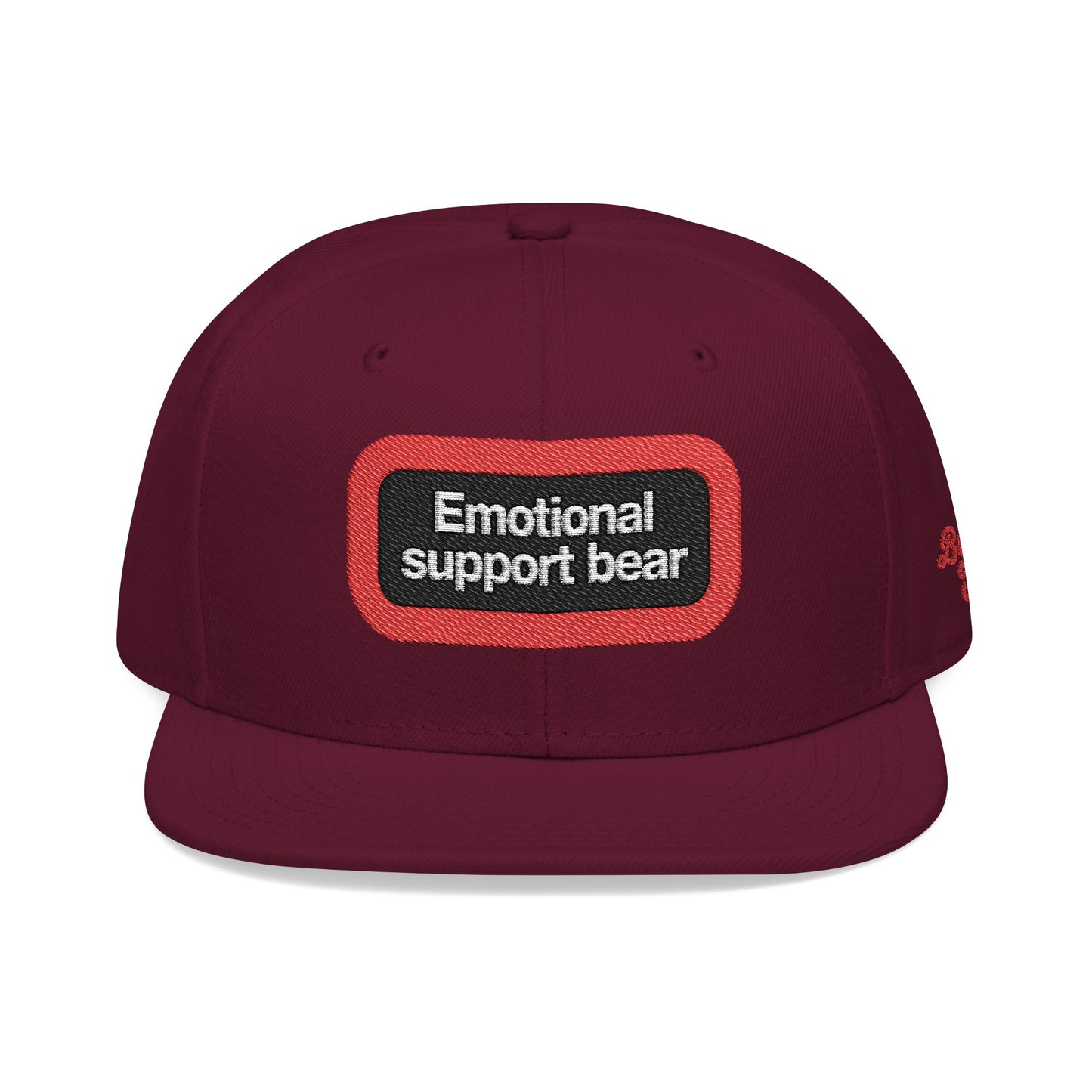 Emotional Support Bear Snapback Hat
