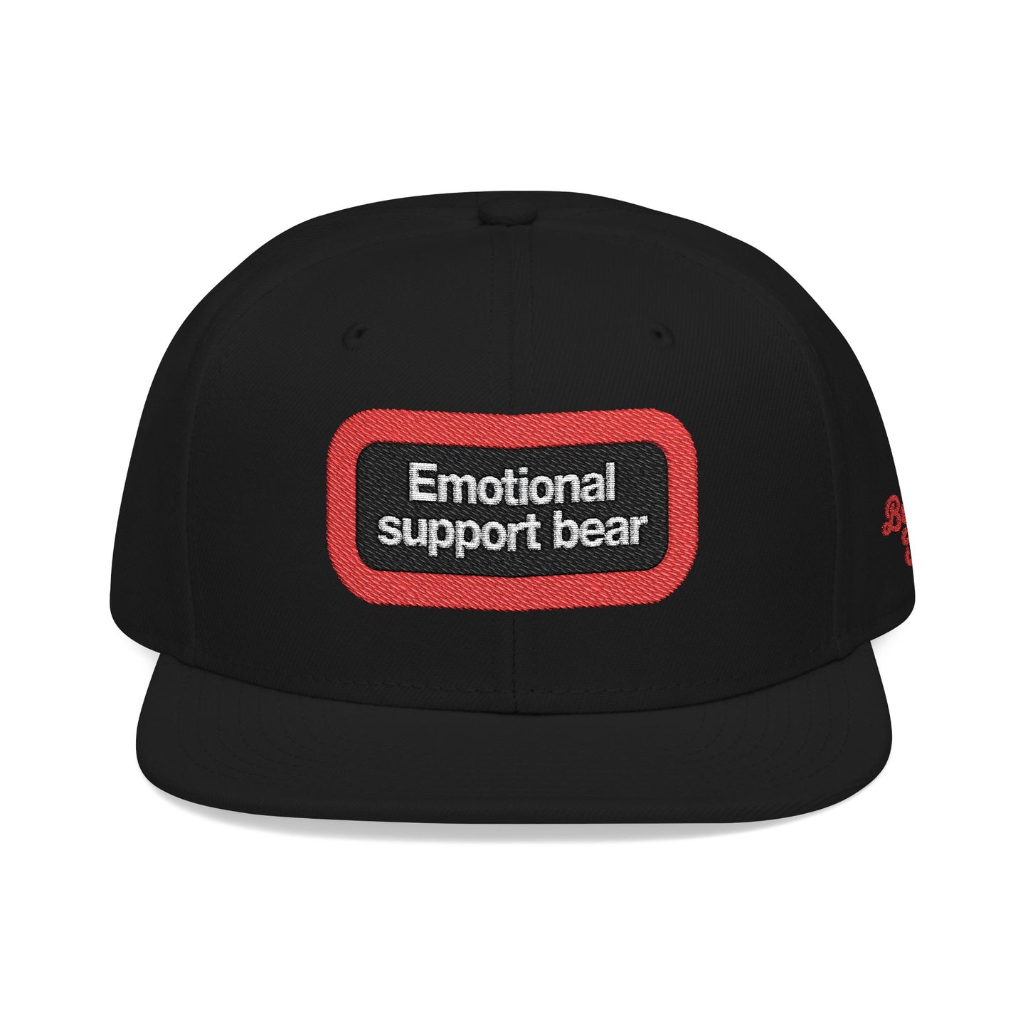 Emotional Support Bear Snapback Hat