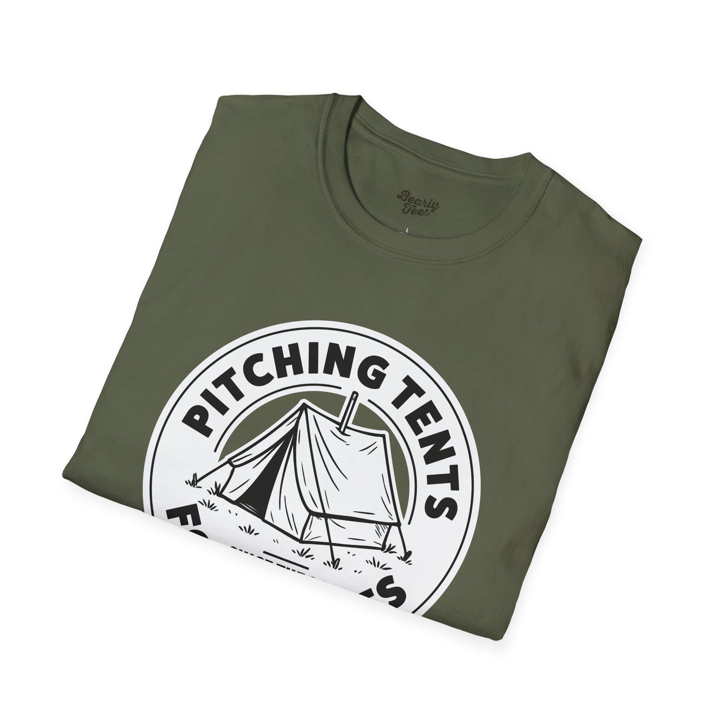 Pitching tents for homies T-Shirt