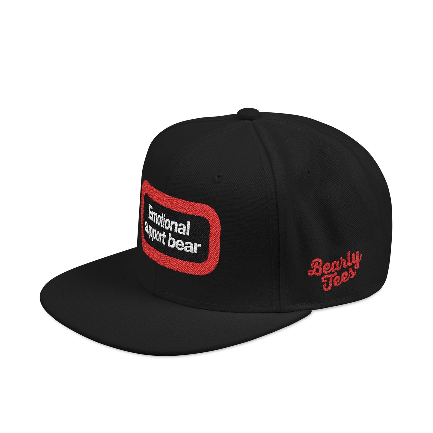 Emotional Support Bear Snapback Hat