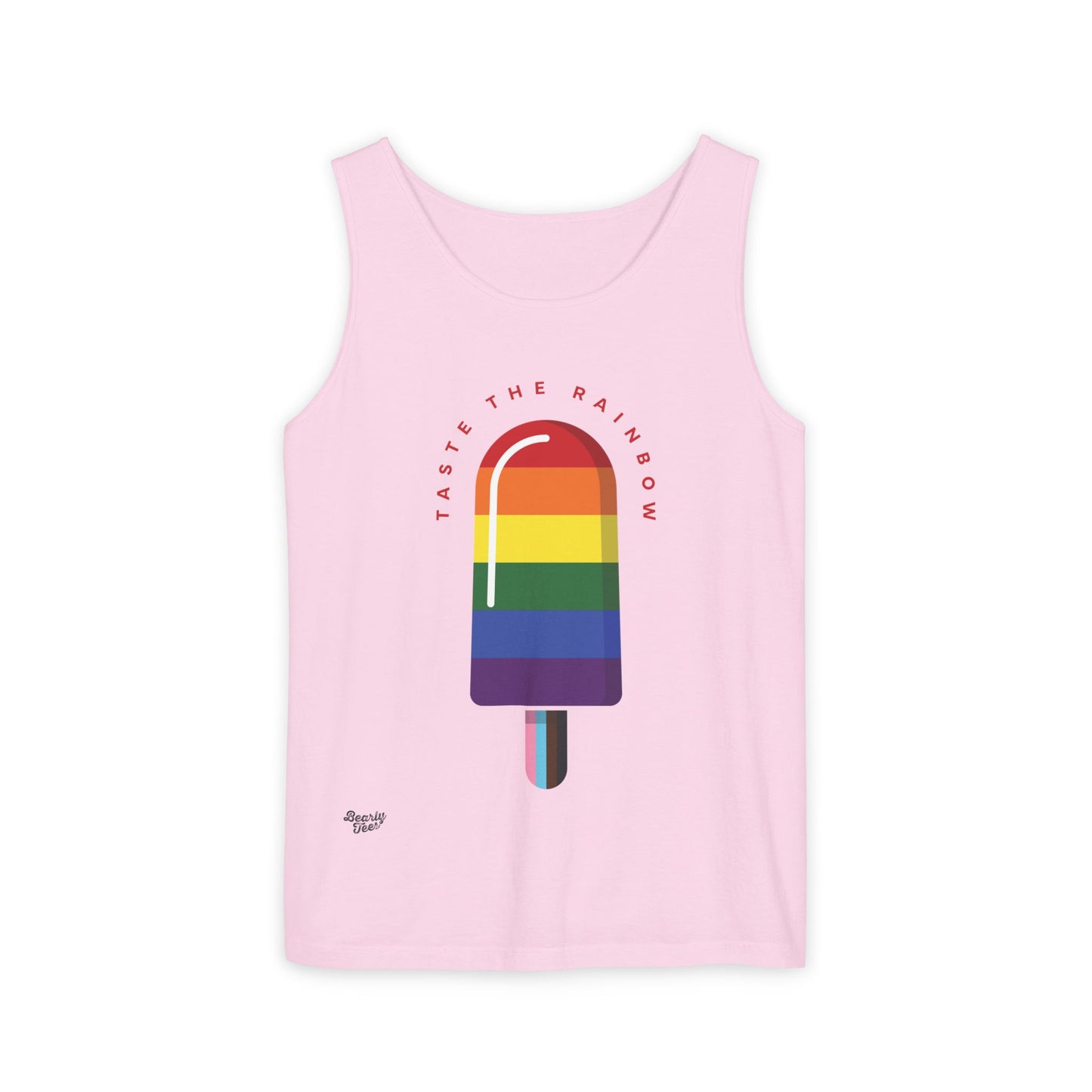 Taste the rainbow ice cream tank top