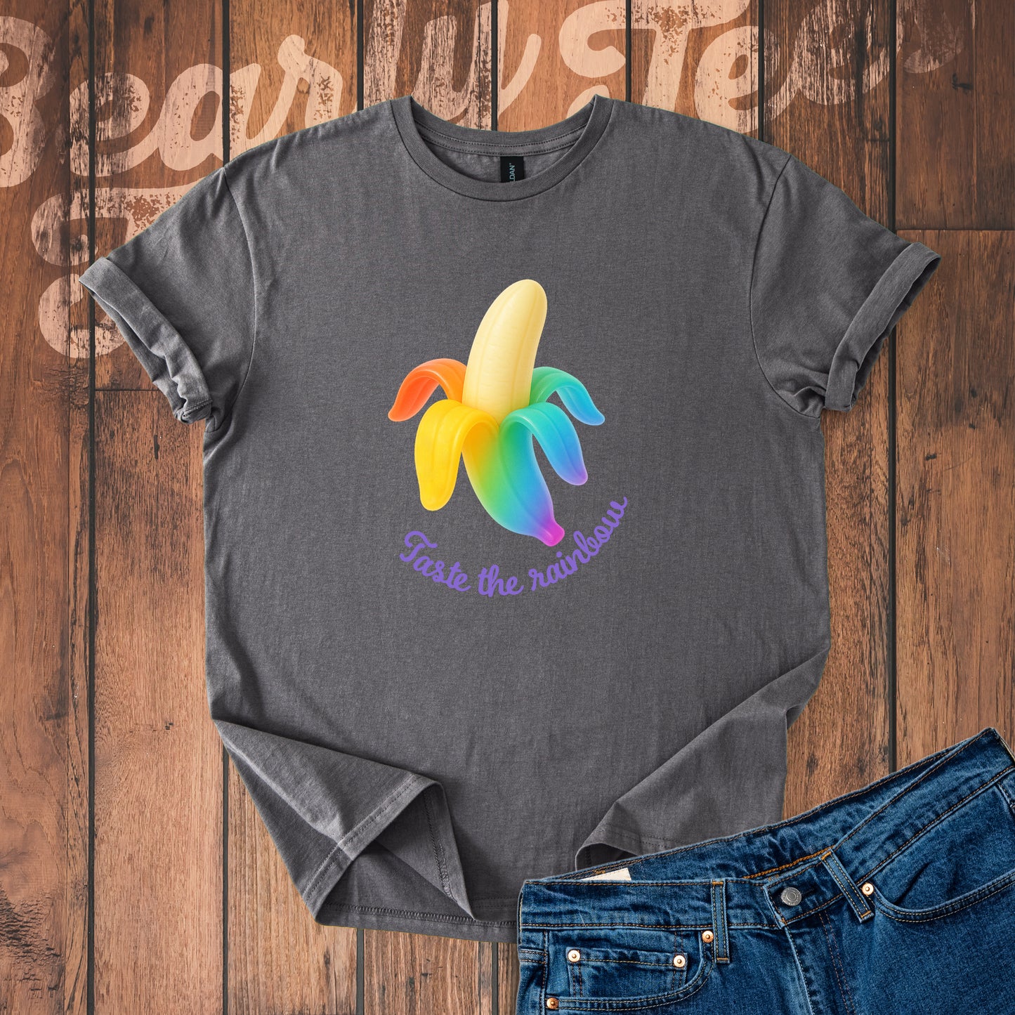 Taste the Rainbow Banana T-Shirt