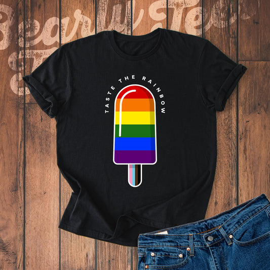 Taste the rainbow ice cream