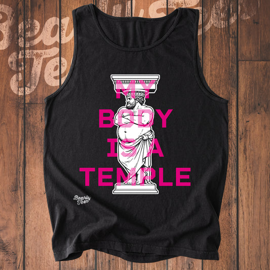 My body is a temple 2 tank top