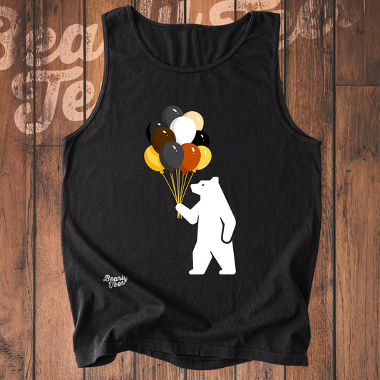 Balloon bear tank top