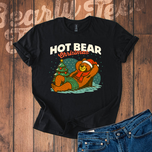 Hot Bear Christmas T-Shirt