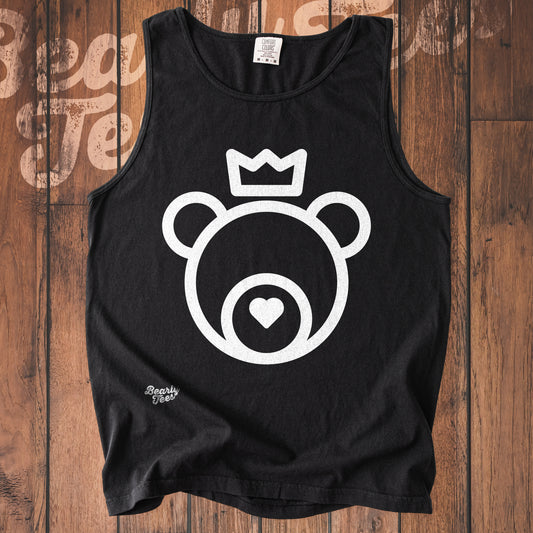 Love bear king tank top
