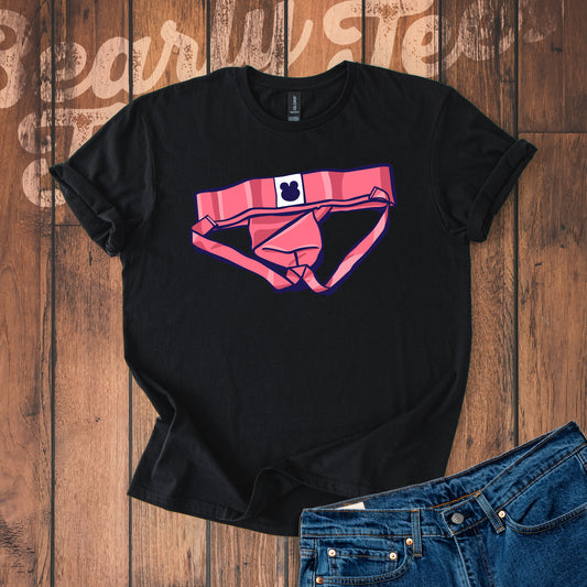 Pink Jockstrap T-Shirt