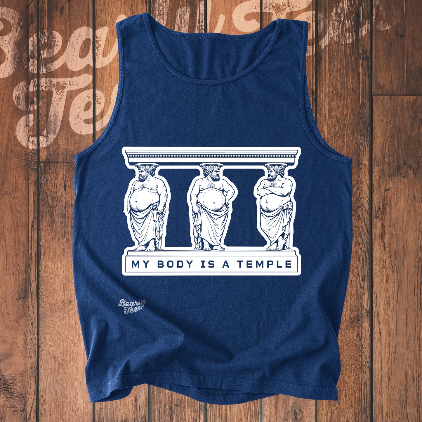 My body is a temple tank top