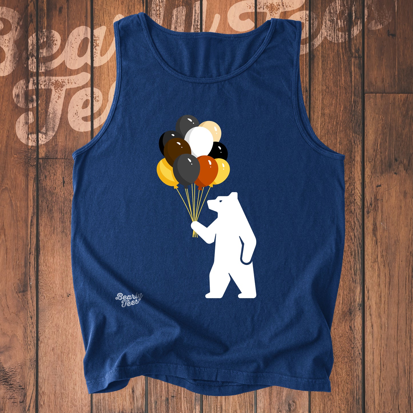 Balloon bear tank top