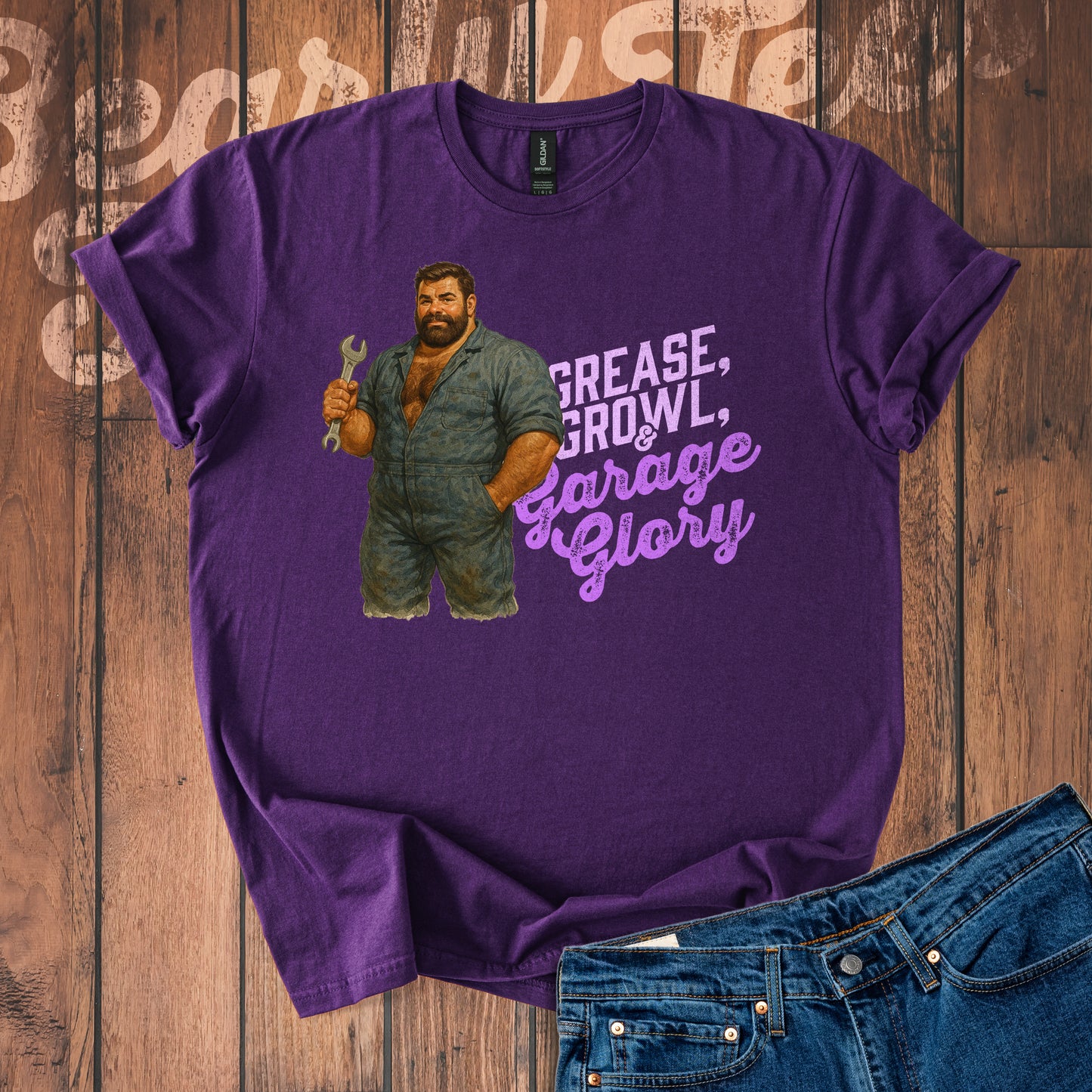 Gay Bear Mechanic T-Shirt
