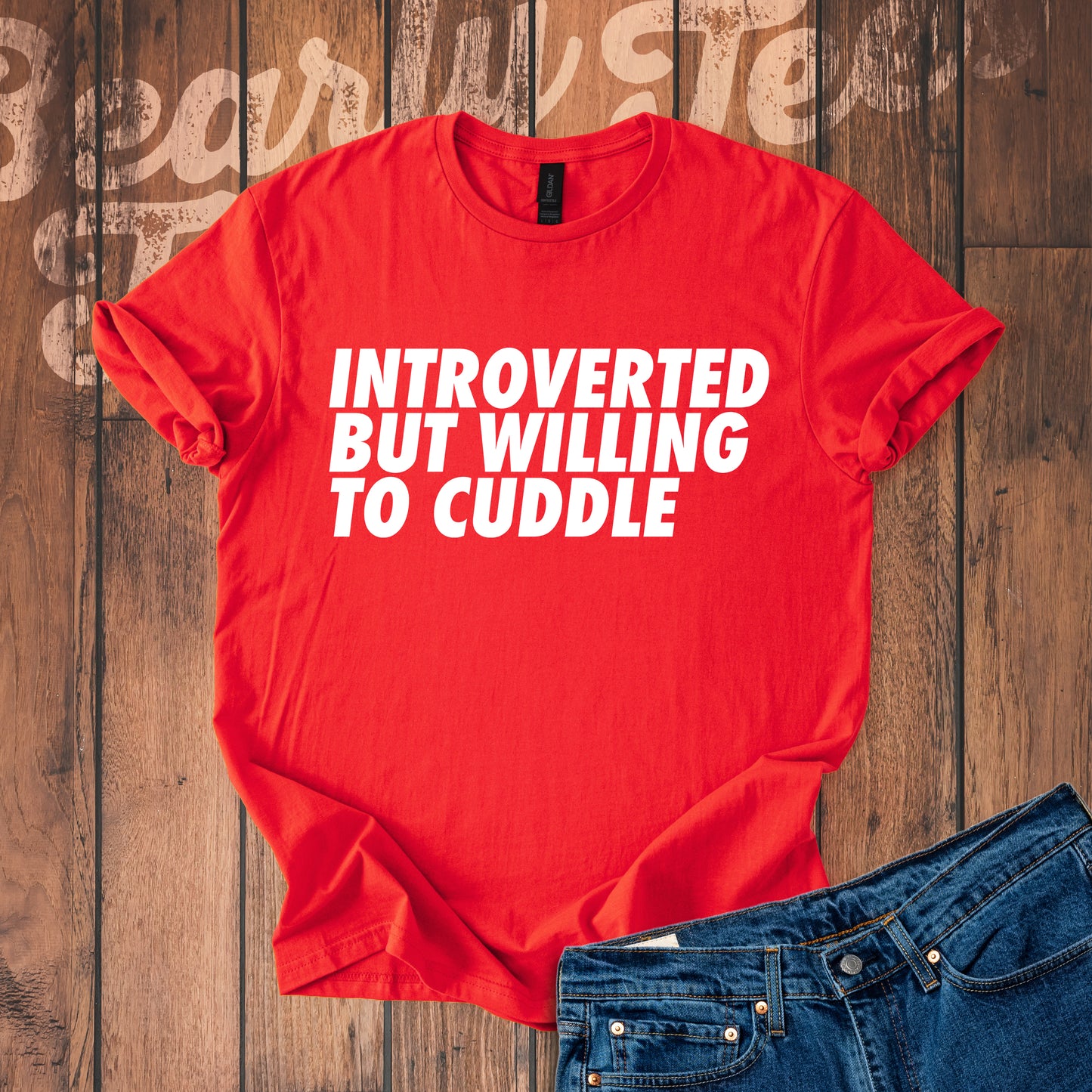 Introverted but willing to cuddle