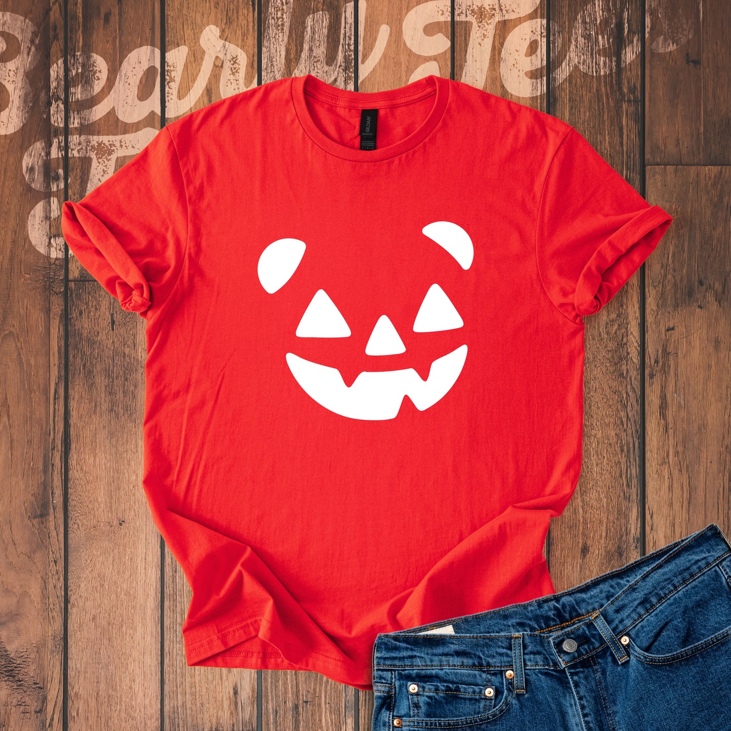 Bearhead Pumpkin T-Shirt