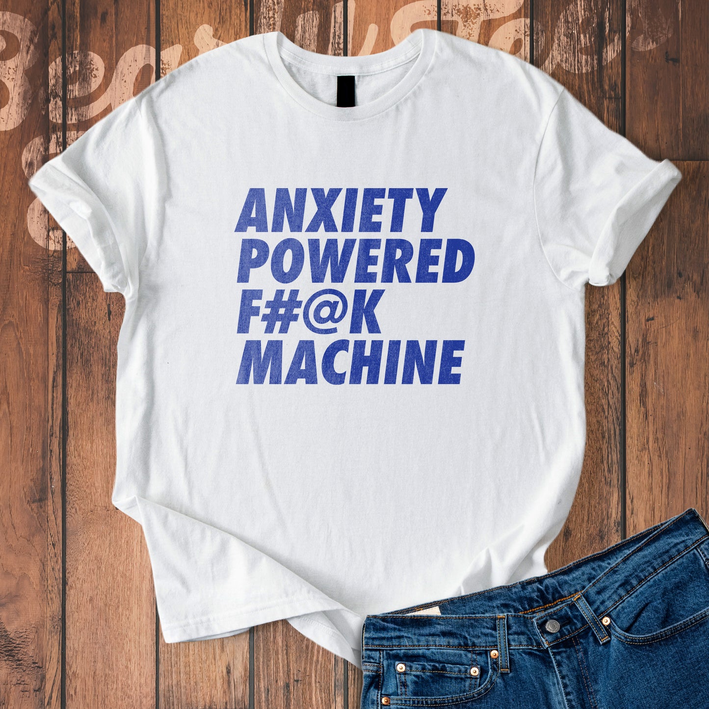 Anxiety Powered F#@K Machine T-Shirt