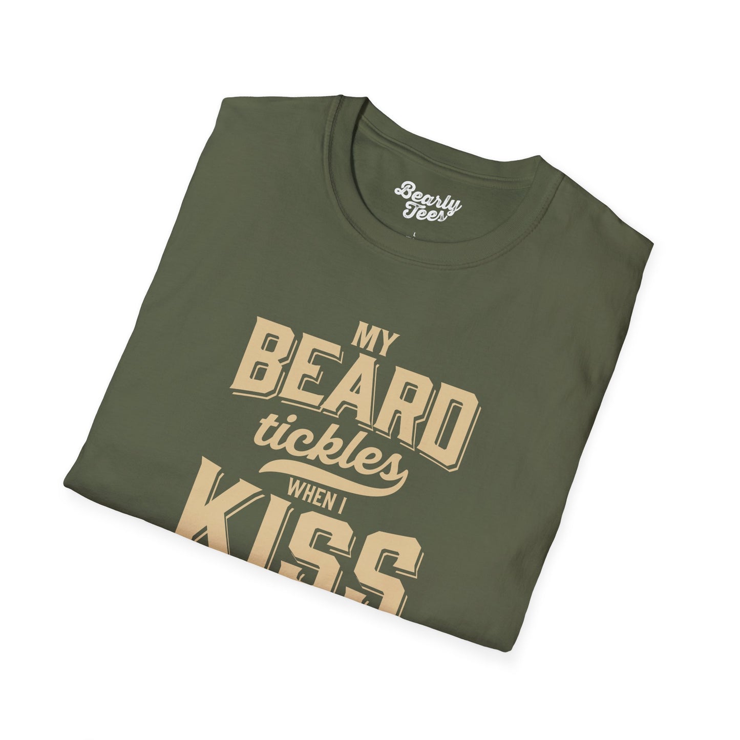 My beard tickles