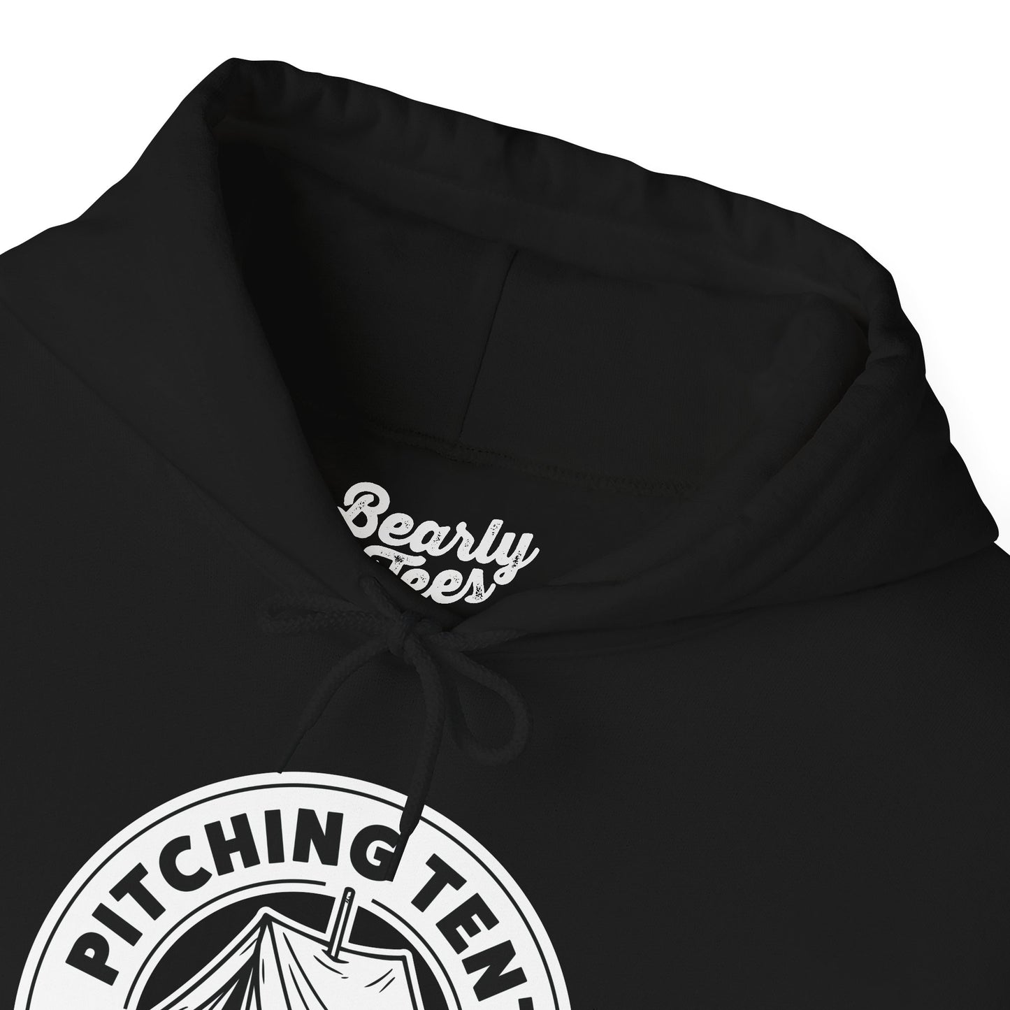 Pitching Tents for Homies Hoodie