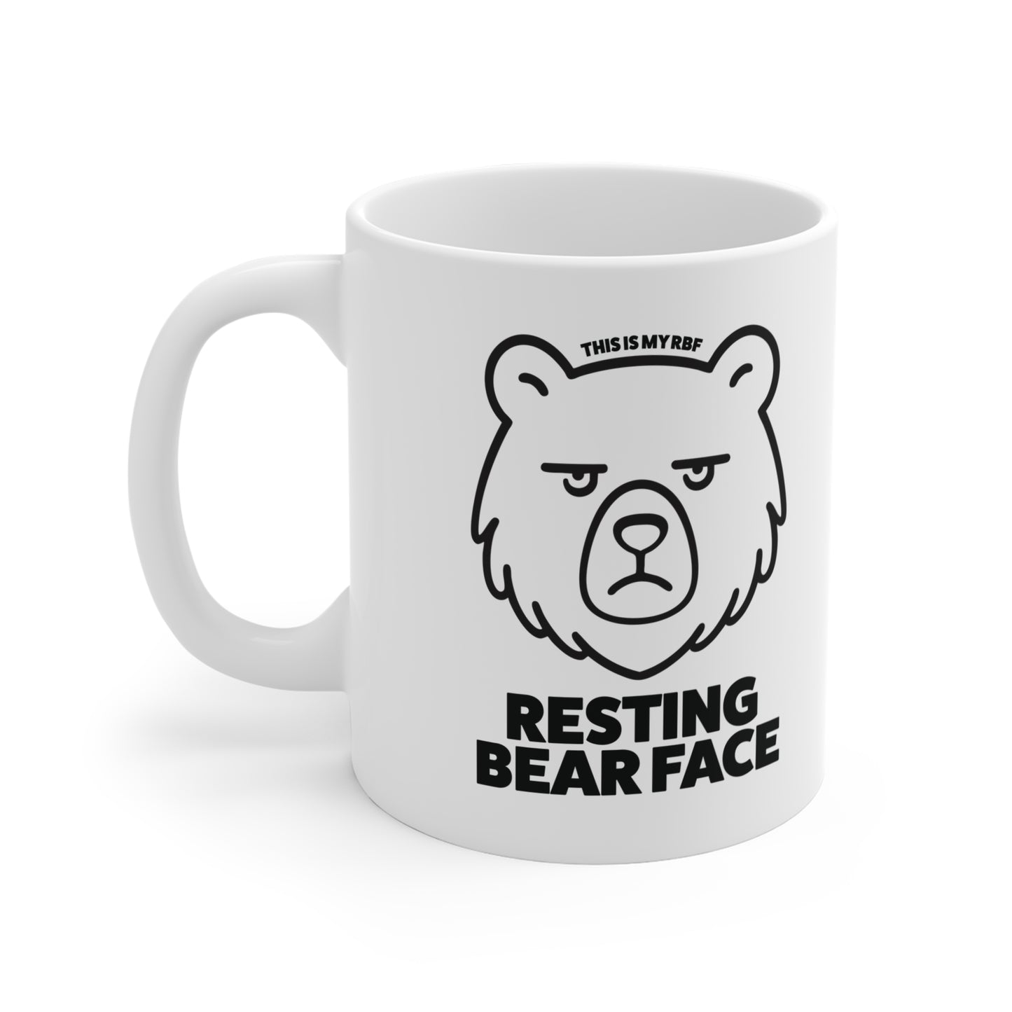 Resting bear face