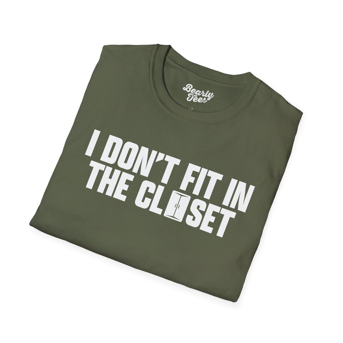 I don't fit in the closet