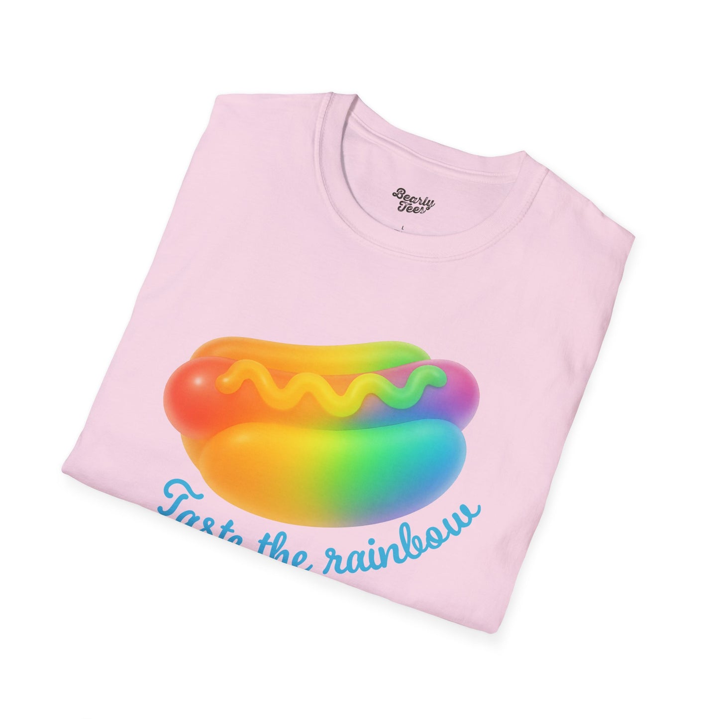 Taste the Rainbow Hot Dog T-Shirt