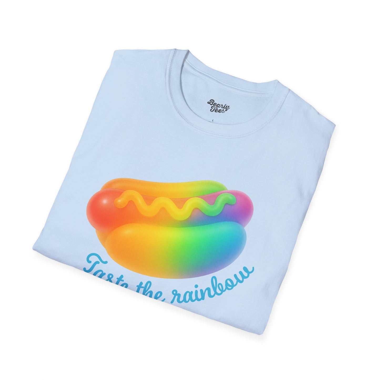 Taste the Rainbow Hot Dog T-Shirt