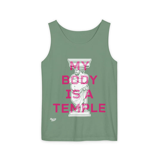My body is a temple 2 tank top