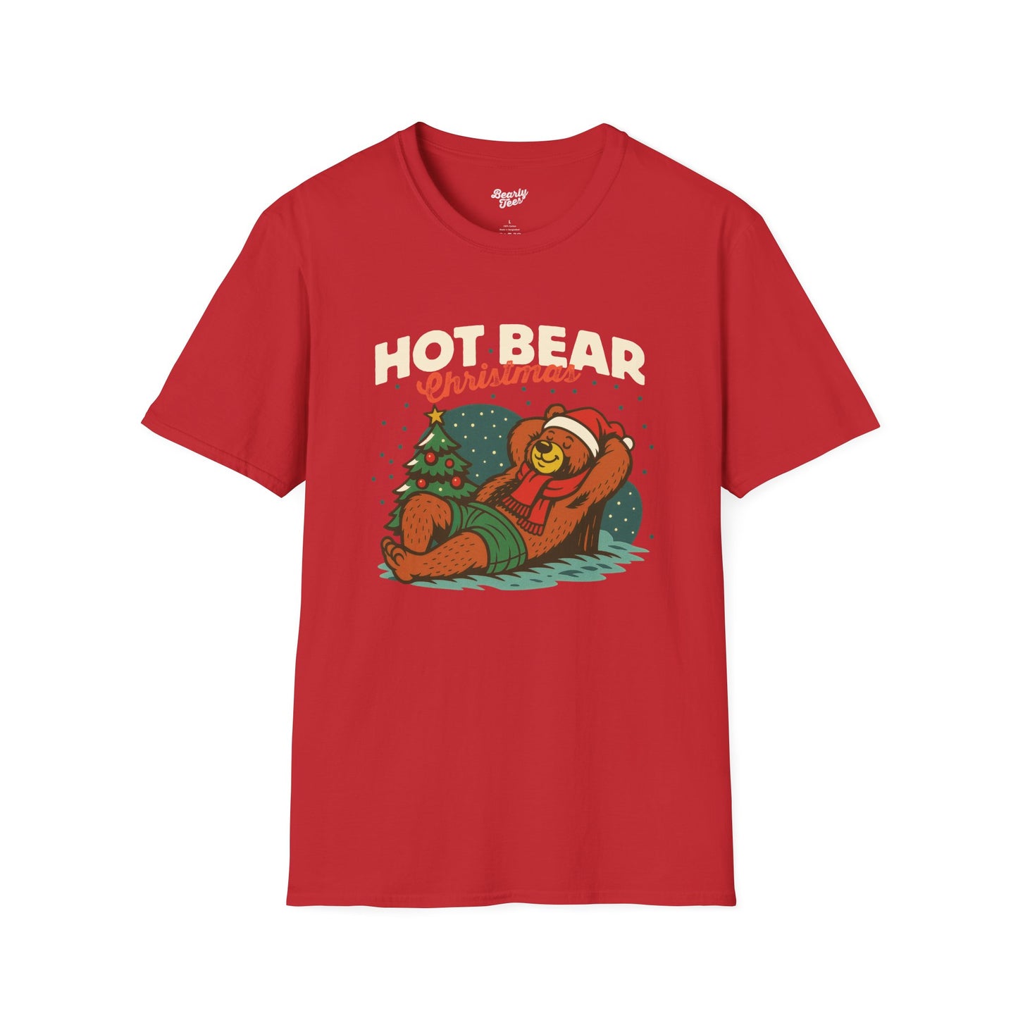 Hot Bear Christmas T-Shirt