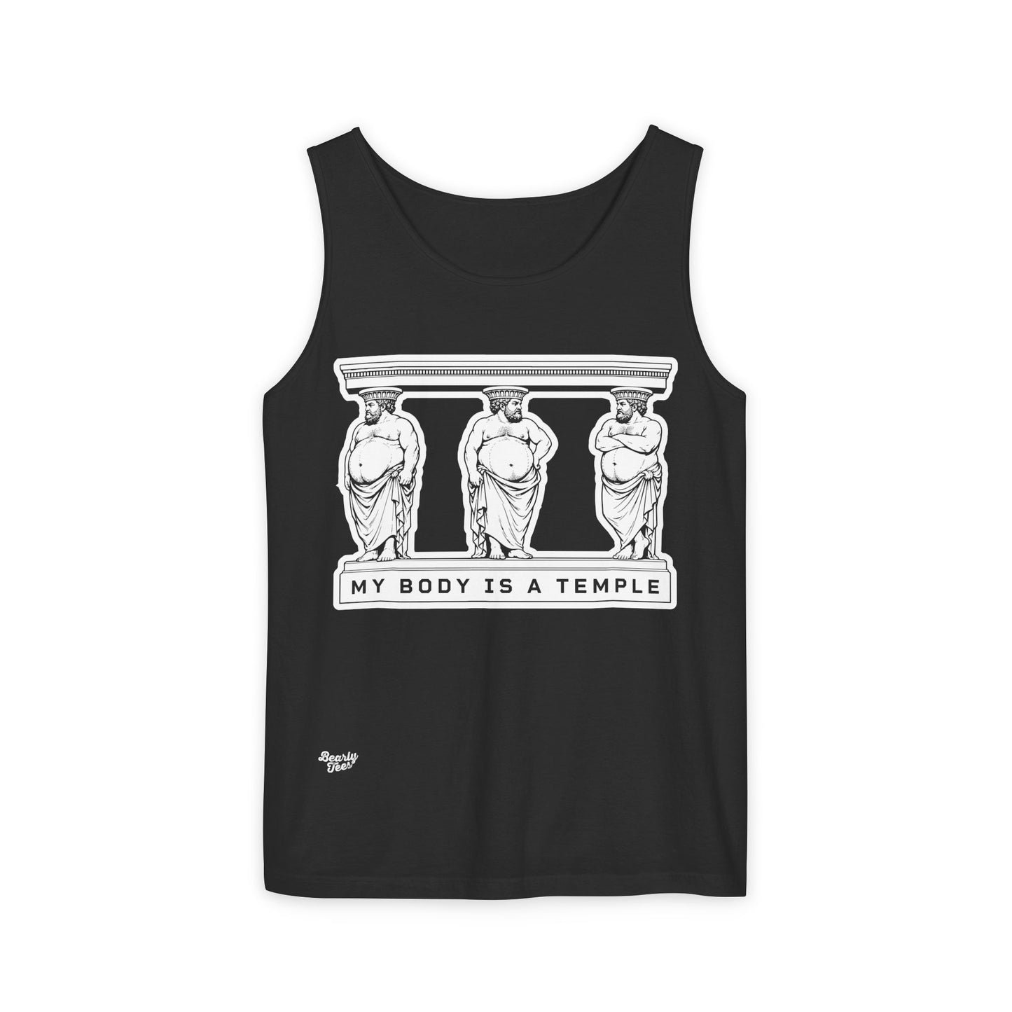 My body is a temple tank top
