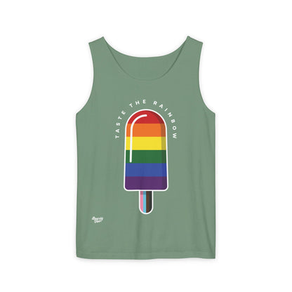 Taste the rainbow ice cream tank top