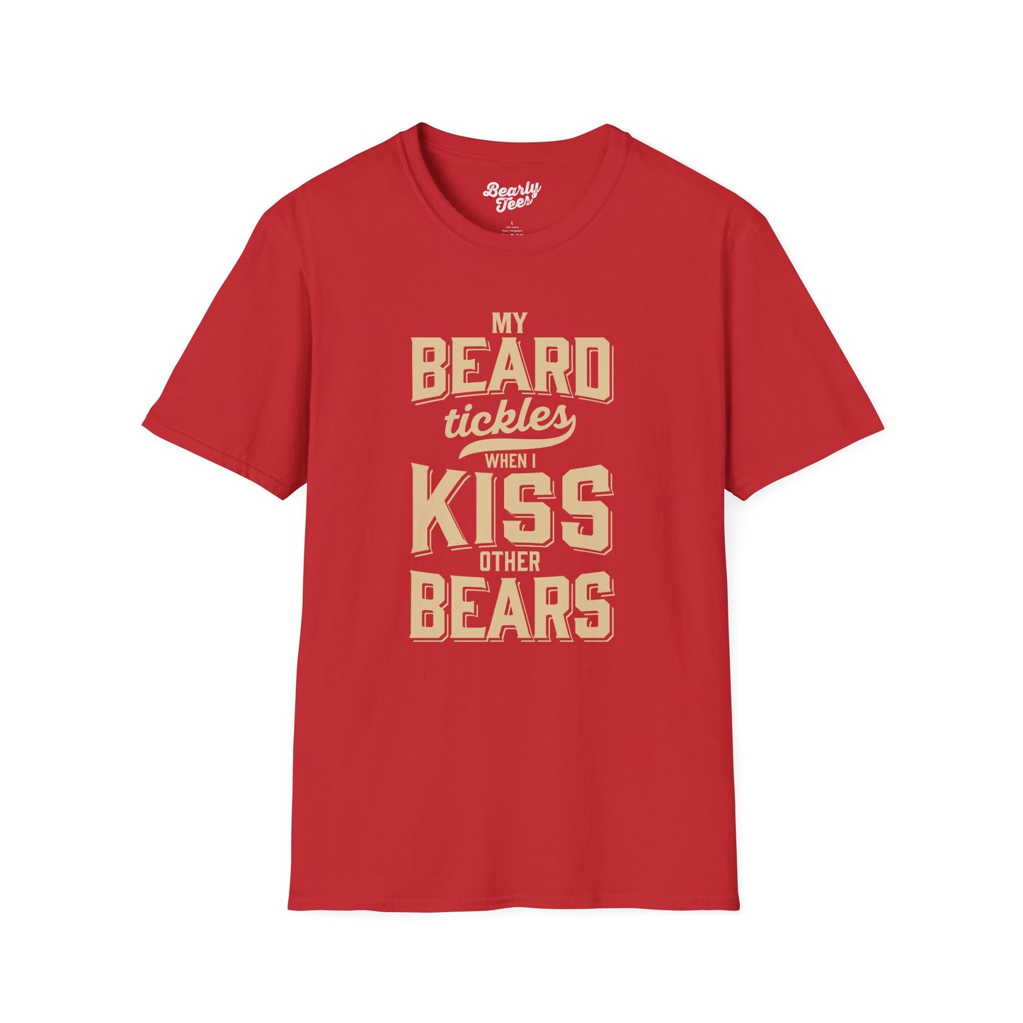 My beard tickles