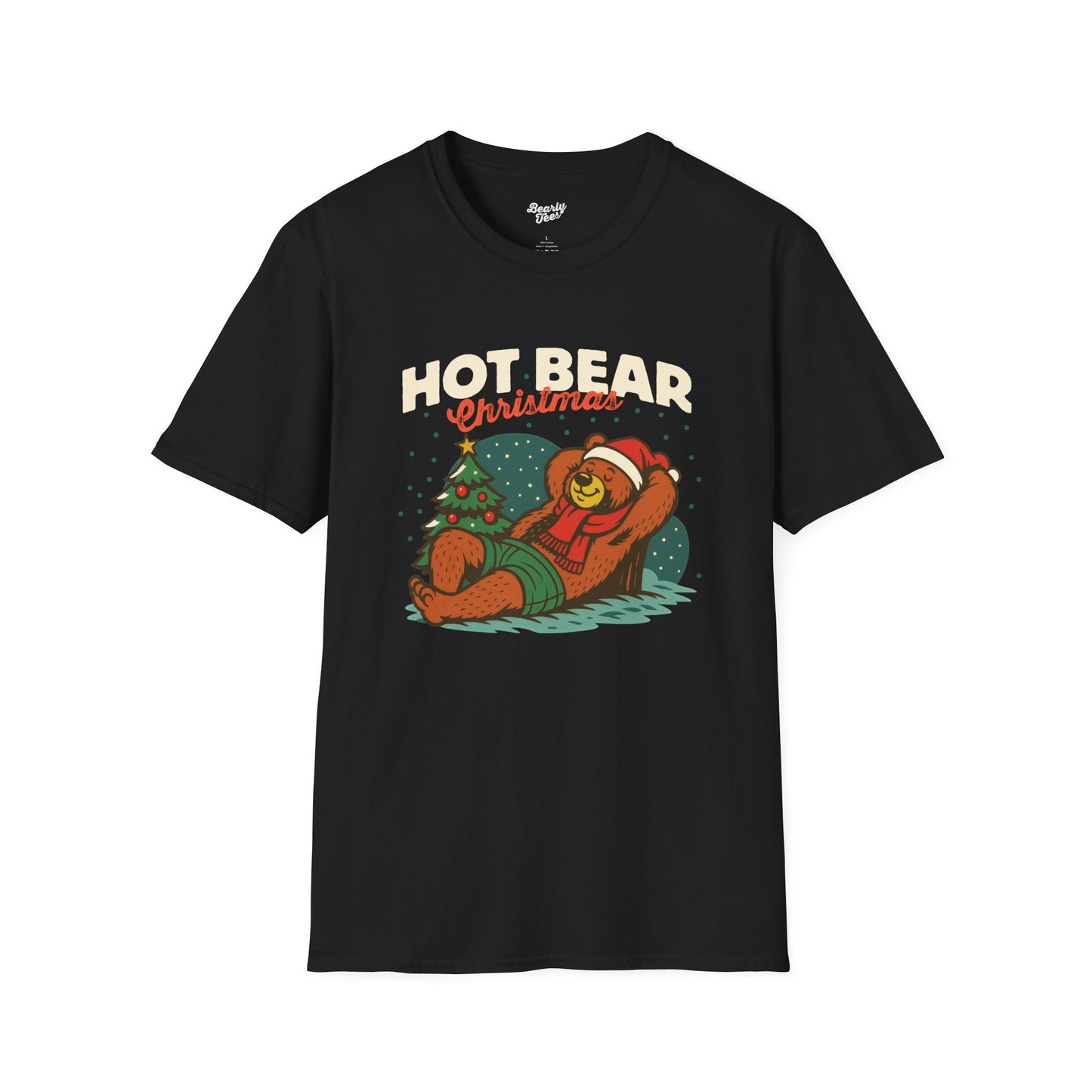 Hot Bear Christmas T-Shirt