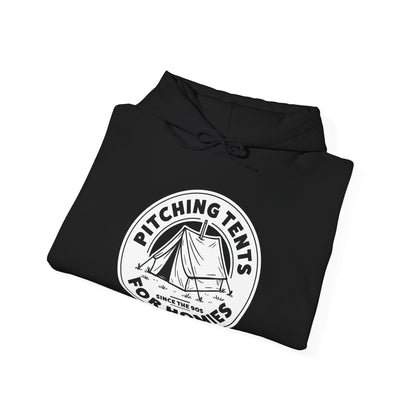 Pitching Tents for Homies Hoodie