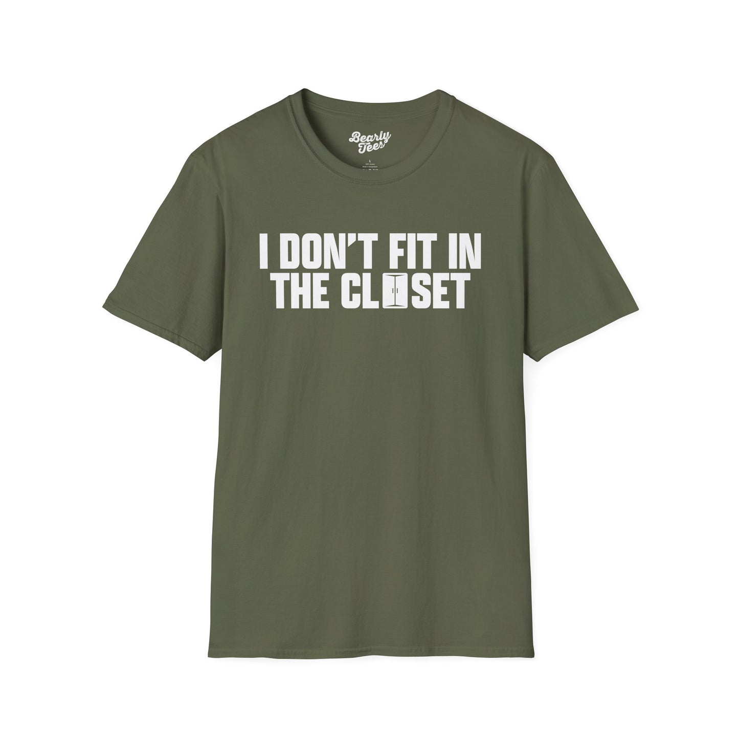 I don't fit in the closet
