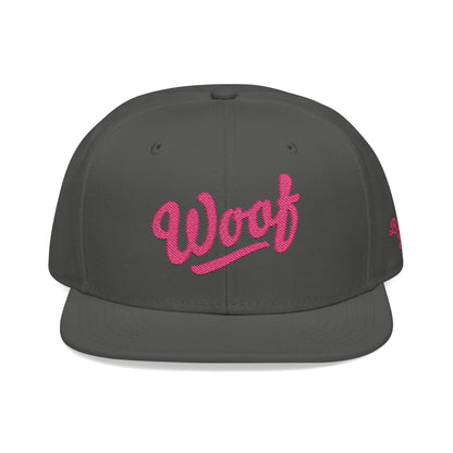 Woof Snapback Hat