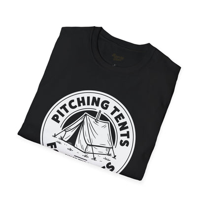 Pitching tents for homies T-Shirt