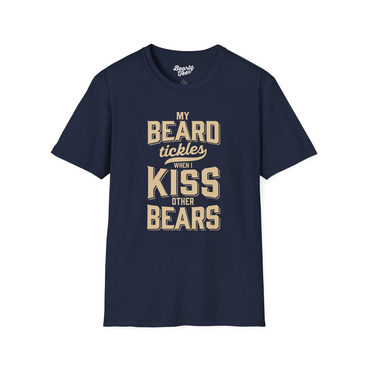 My beard tickles