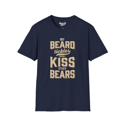 My beard tickles
