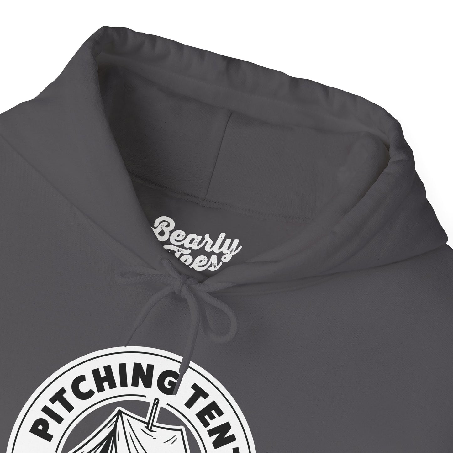 Pitching Tents for Homies Hoodie