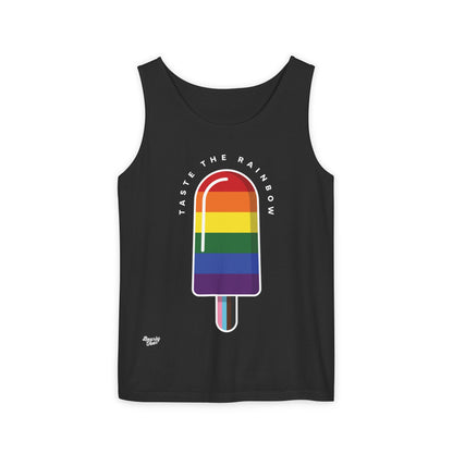 Taste the rainbow ice cream tank top