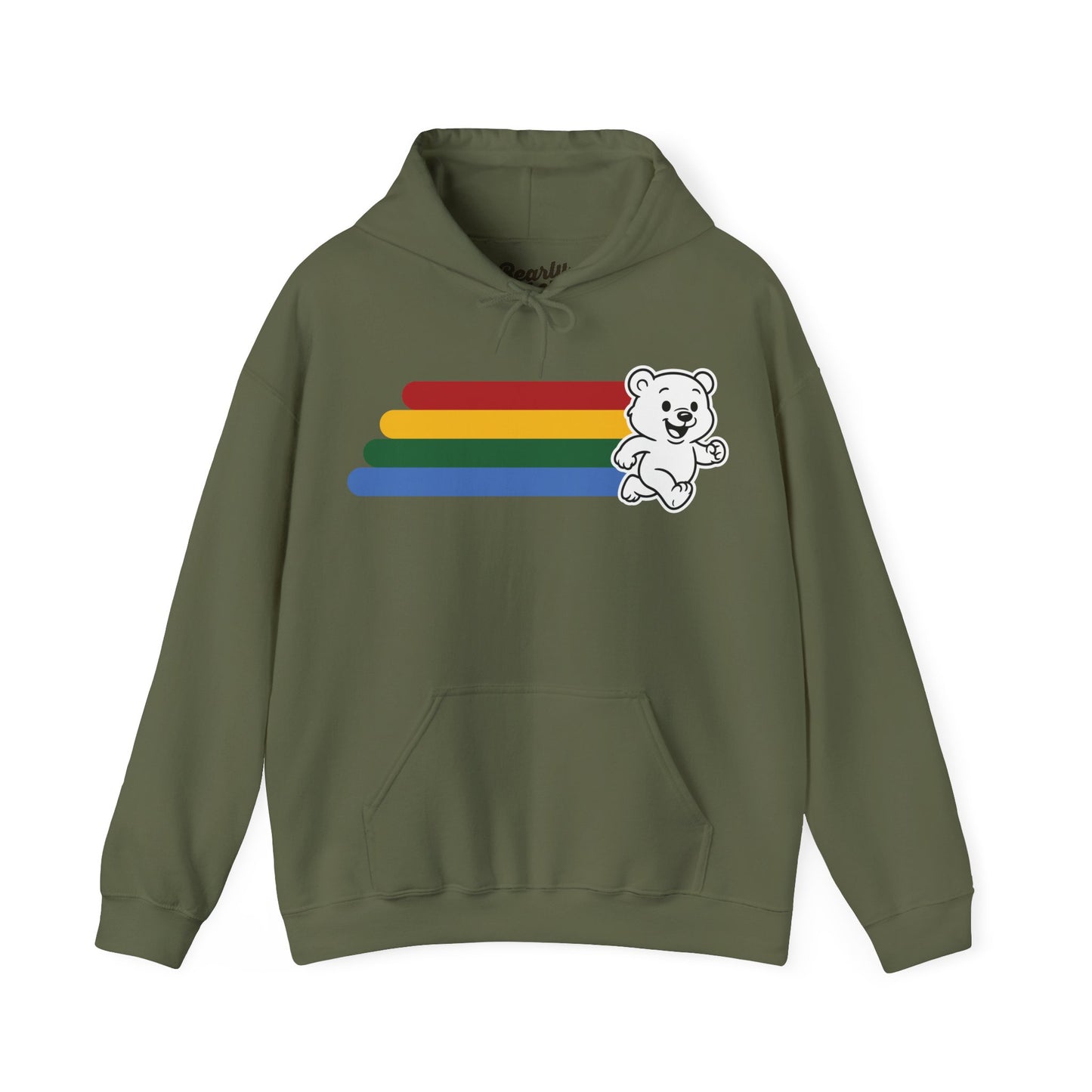 Running Bear Hoodie
