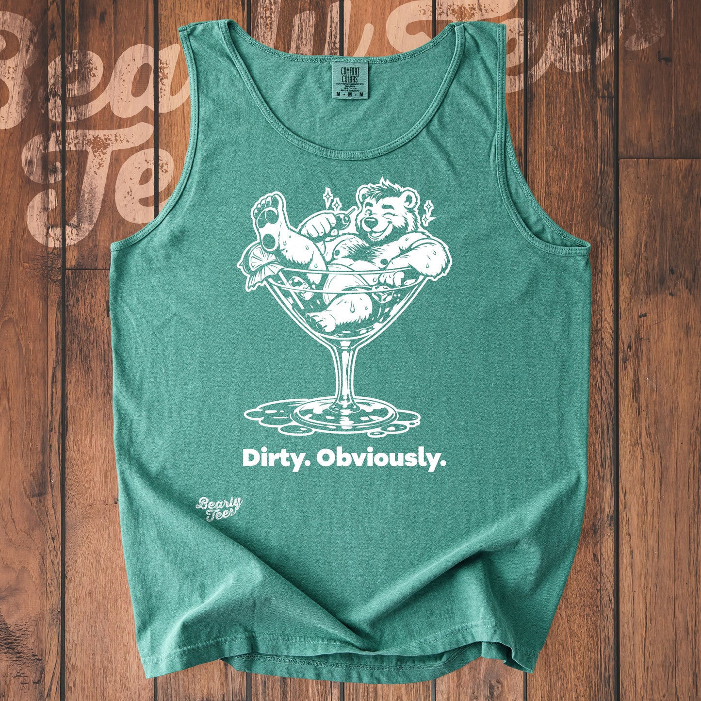 Dirty, Obviously. tank top