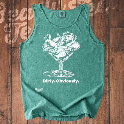 Dirty, Obviously. tank top