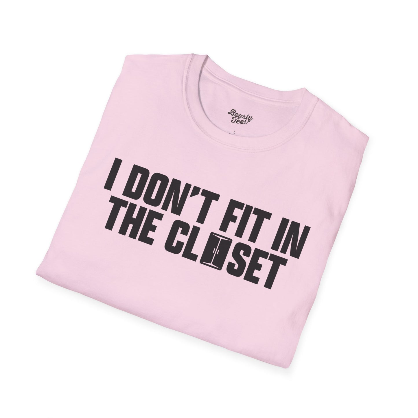 I don't fit in the closet