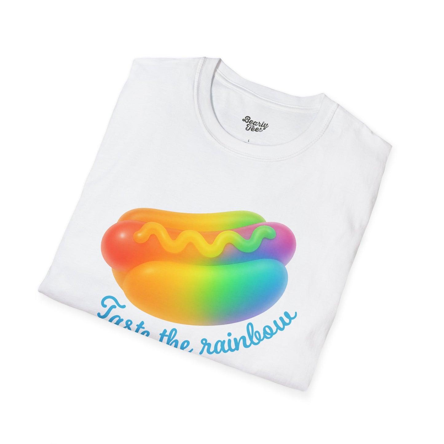 Taste the Rainbow Hot Dog T-Shirt