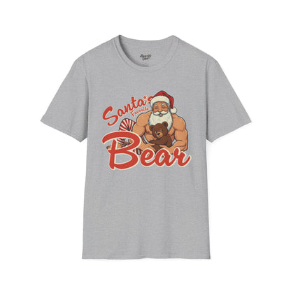 Santa's Favorite Bear T-Shirt