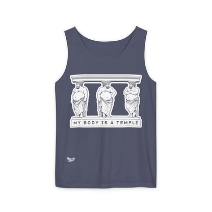My body is a temple tank top
