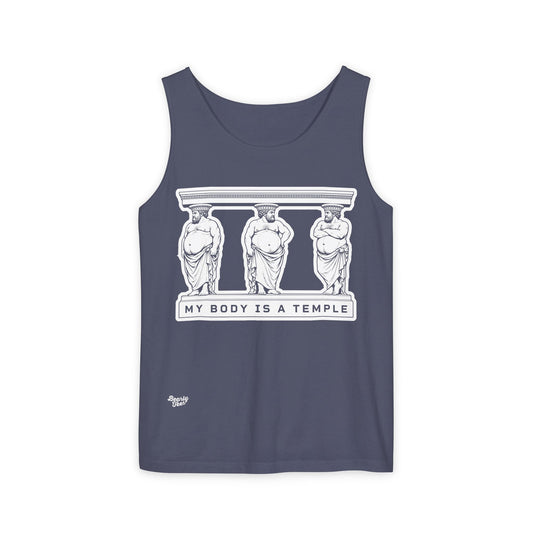 My body is a temple tank top